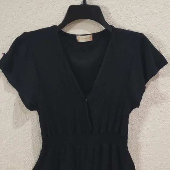 Altar'd State Elegant Black Women's Dress - Picture 4 of 17